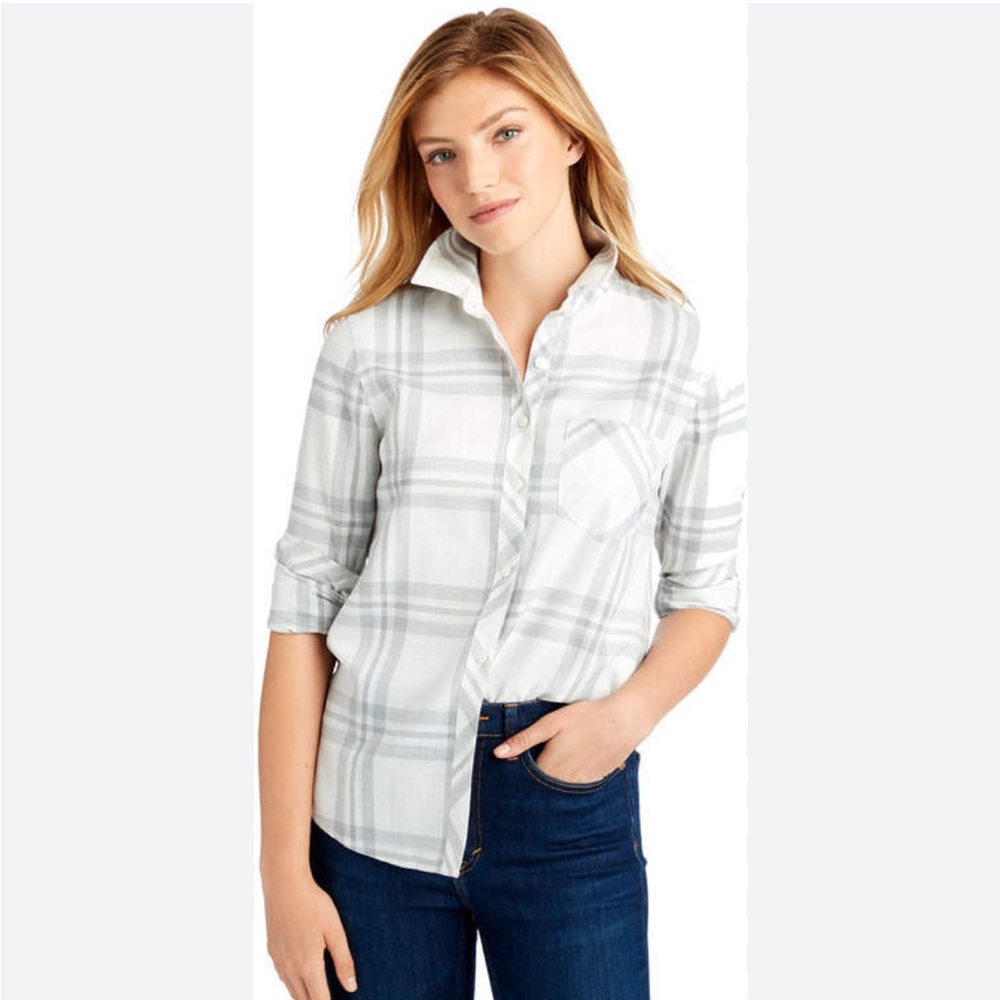 Vineyard Vines Relaxed Flannel Shirt Size 12